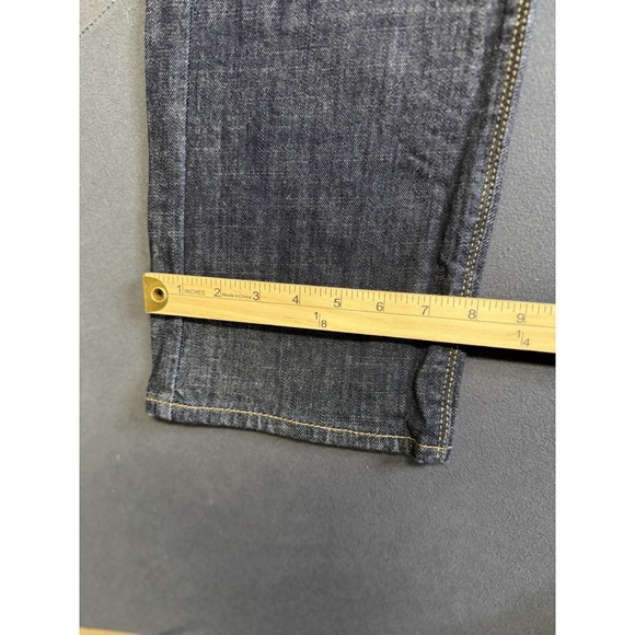 Levi's Denizen 232 Slim Straight Fit Jeans Men's 36x34 Faded Dark Wash - Picture 3 of 11